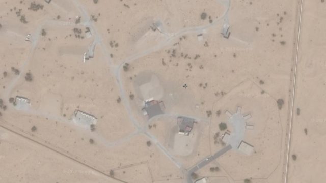secret ballistic missile base in the United Arab Emirates
